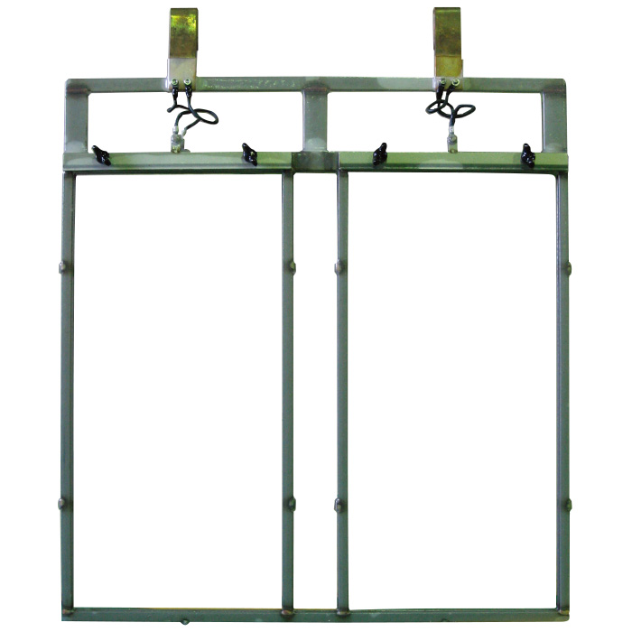 Treatment device for Ni-Au