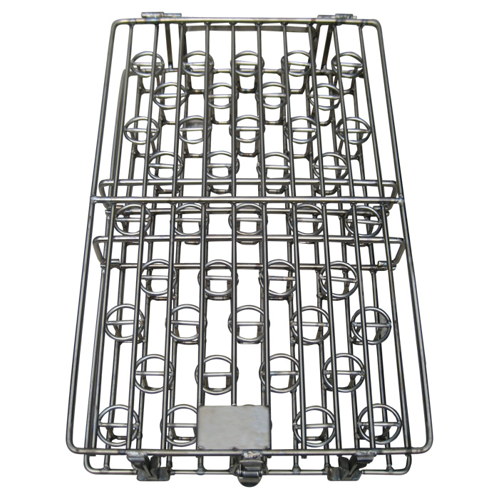 Treatment rack for nonelectrolyte Ni